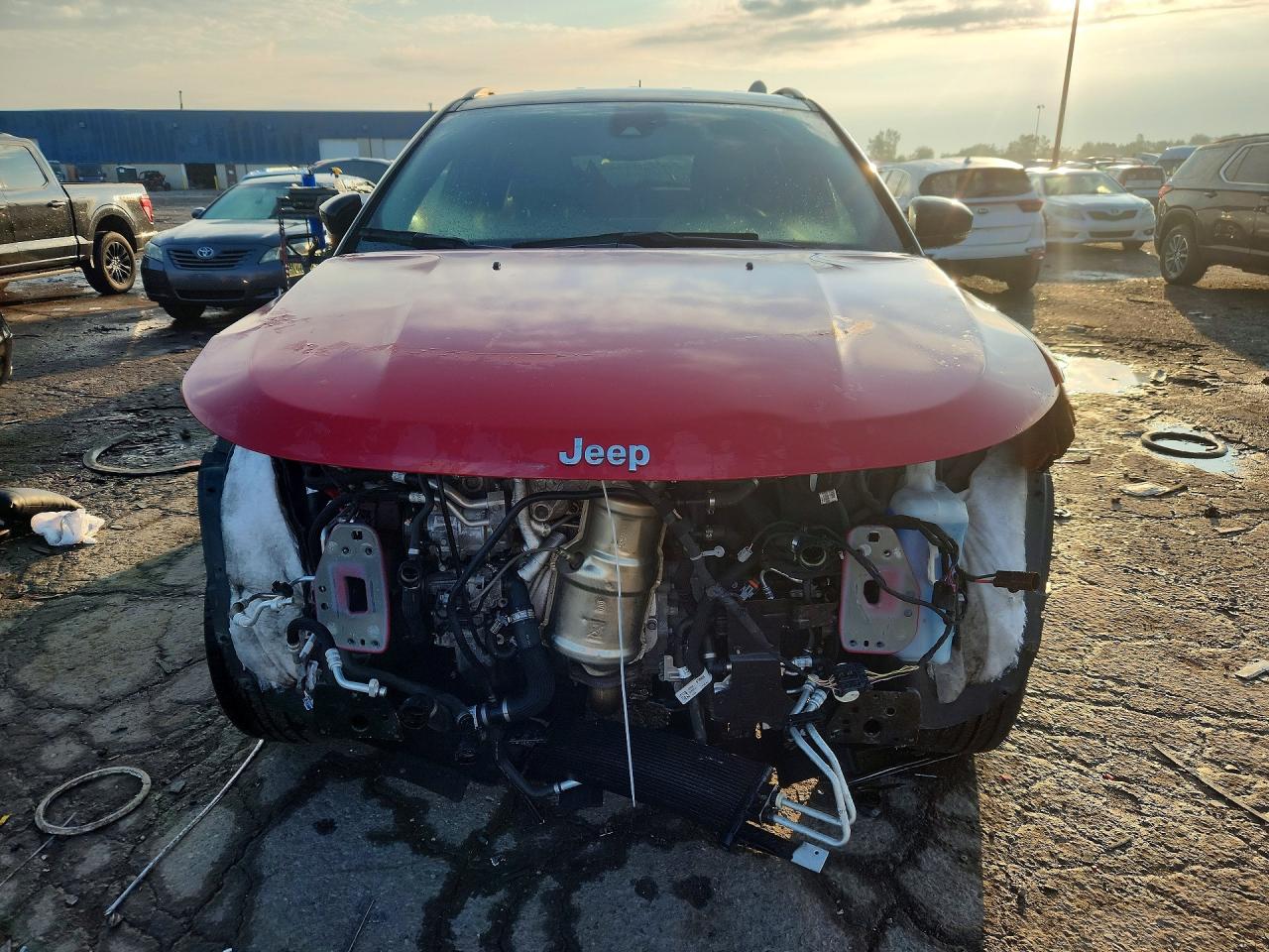 2023 Jeep Compass Limited Red vin: 3C4NJDCN6PT567621