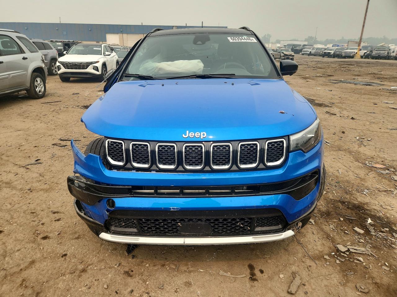 2023 Jeep Compass Limited Blue vin: 3C4NJDCN7PT558099