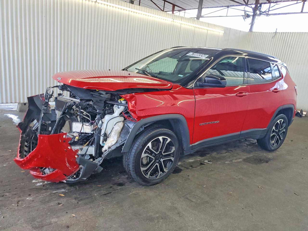 2024 Jeep Compass Limited Red vin: 3C4NJDCN7RT596595