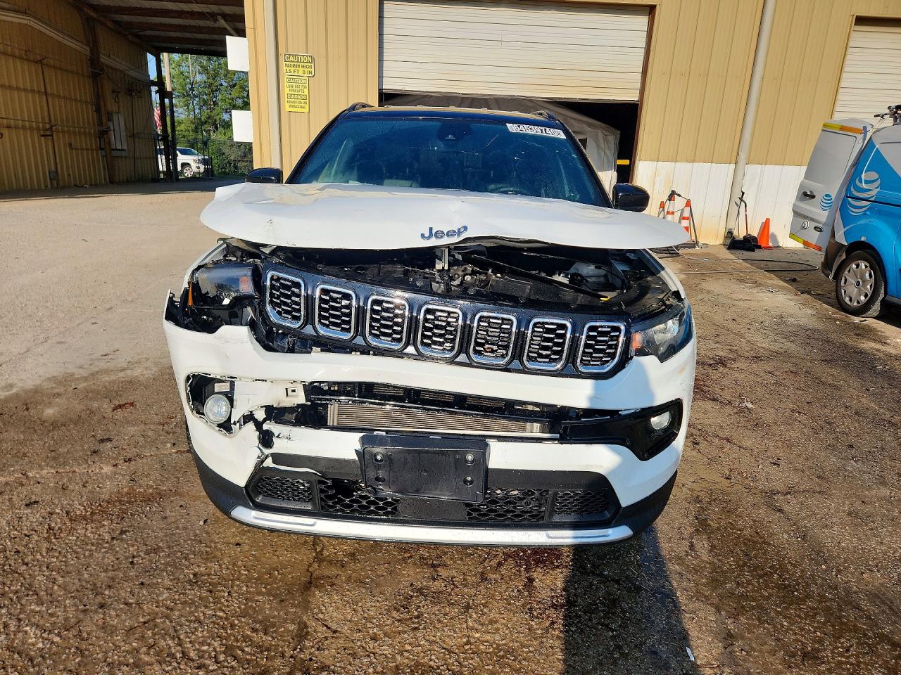 2025 Jeep Compass Limited Белый vin: 3C4NJDCN7ST507047