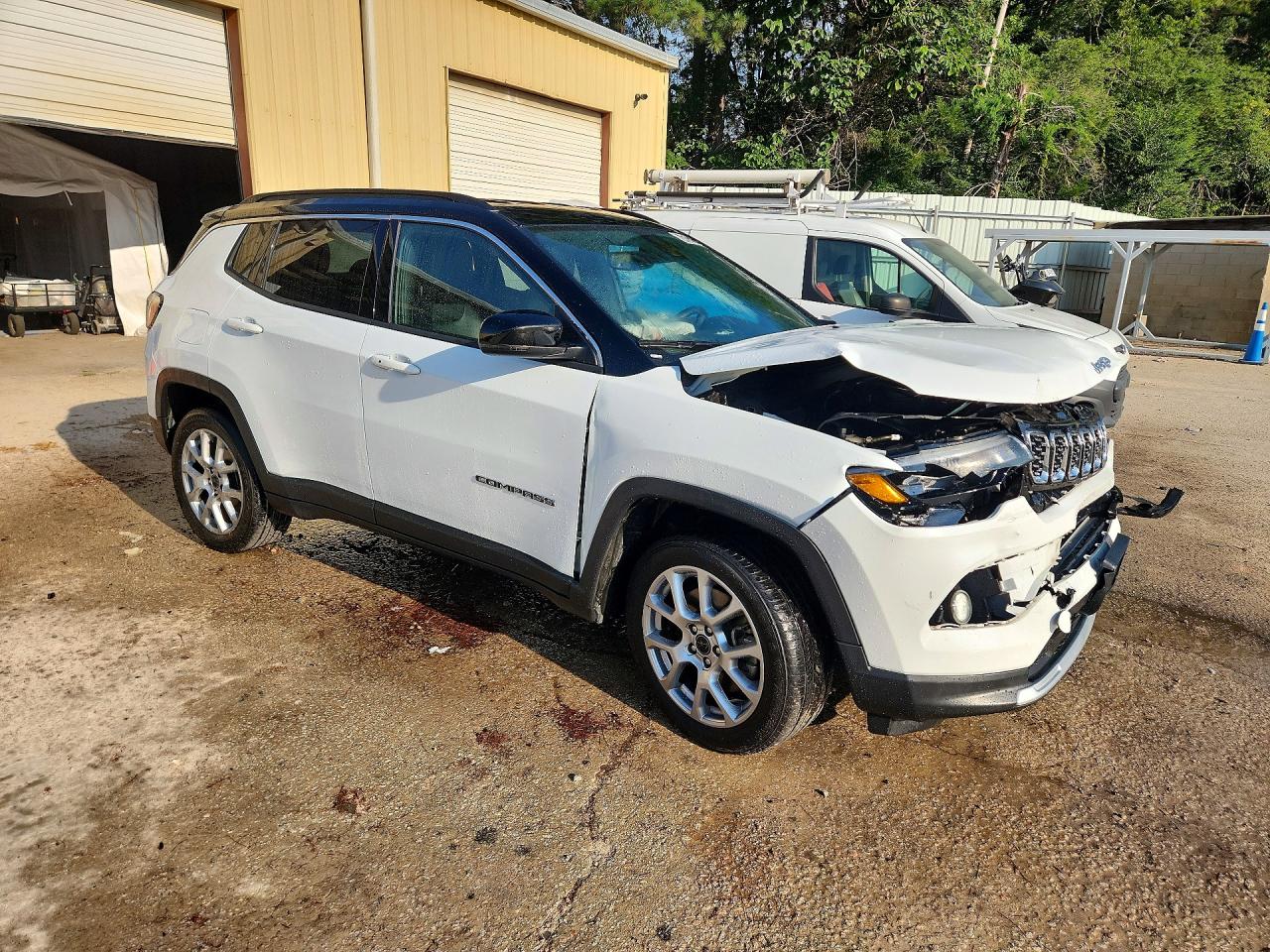 2025 Jeep Compass Limited Белый vin: 3C4NJDCN7ST507047