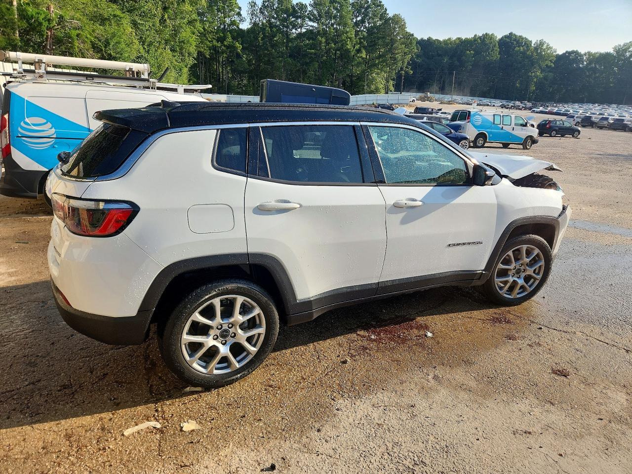 2025 Jeep Compass Limited Белый vin: 3C4NJDCN7ST507047