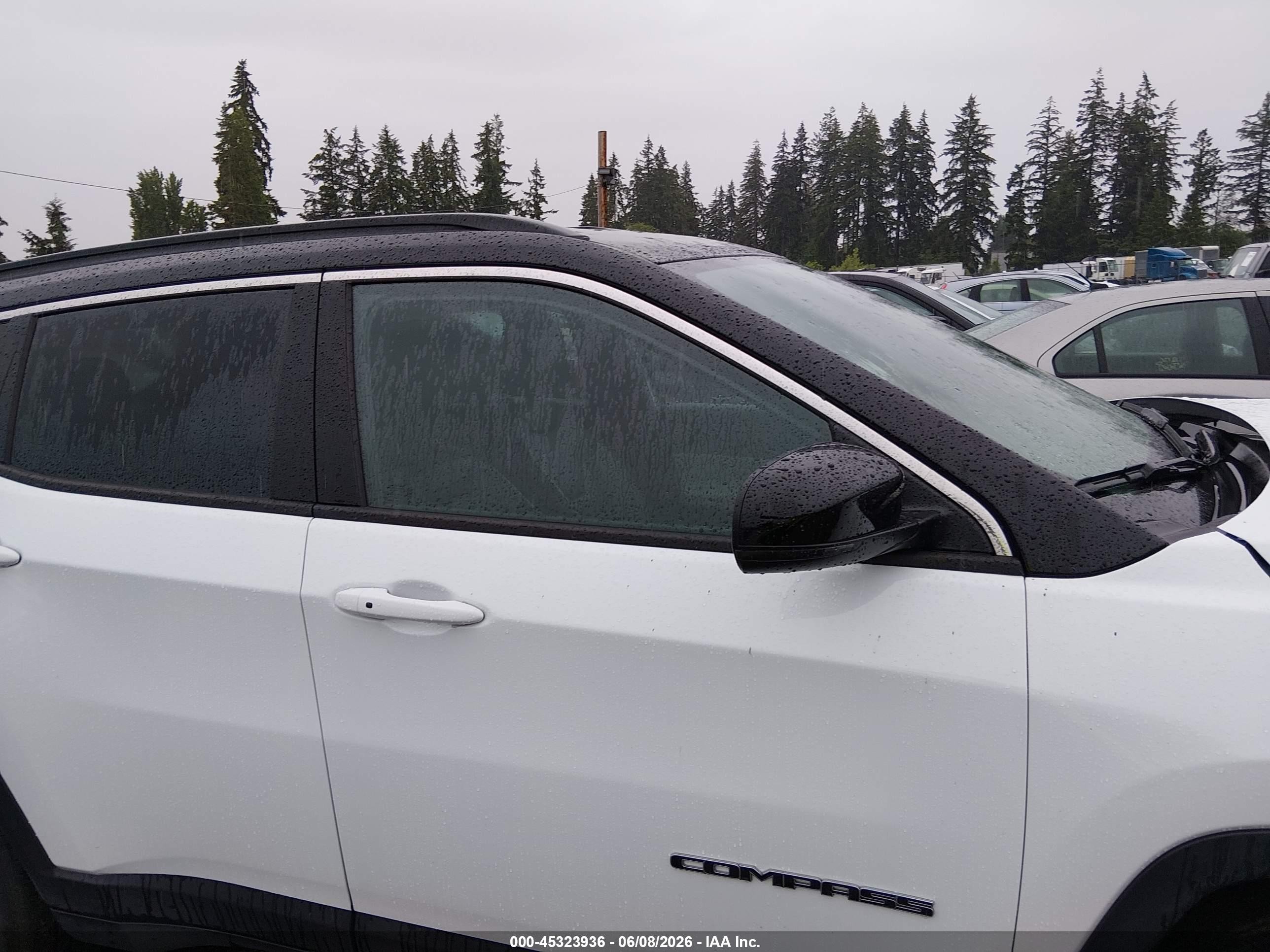 2025 Jeep Compass Limited 4x4 White vin: 3C4NJDCN8ST597938
