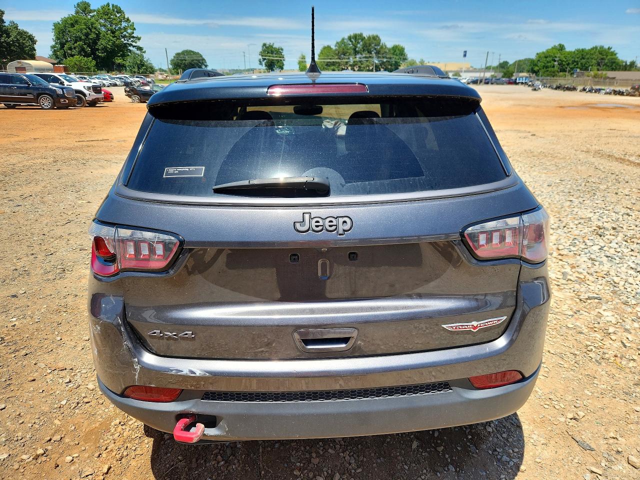 2020 Jeep Compass Trailhawk Black vin: 3C4NJDDB0LT122256
