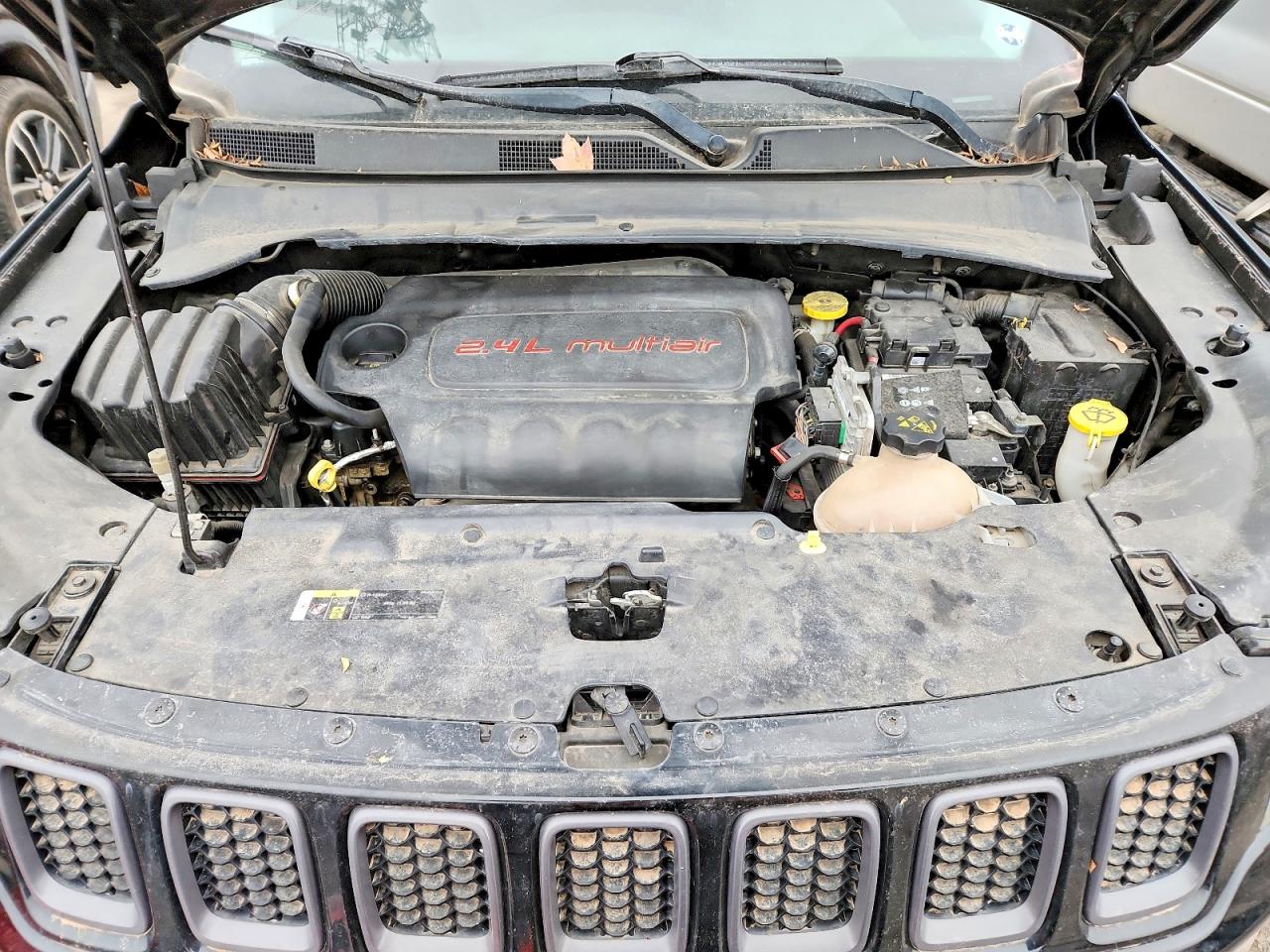 2018 Jeep Compass Trailhawk Черный vin: 3C4NJDDB1JT485839