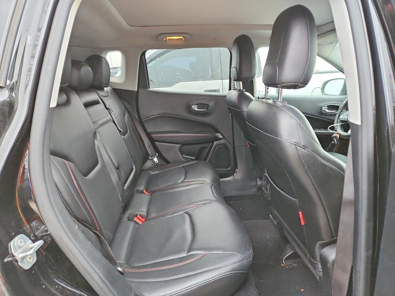 2018 Jeep Compass Trailhawk Черный vin: 3C4NJDDB1JT485839
