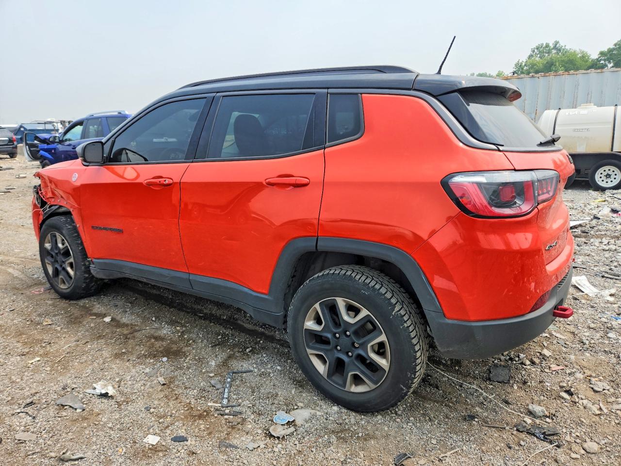 2017 Jeep Compass Trailhawk Orange vin: 3C4NJDDB2HT667060
