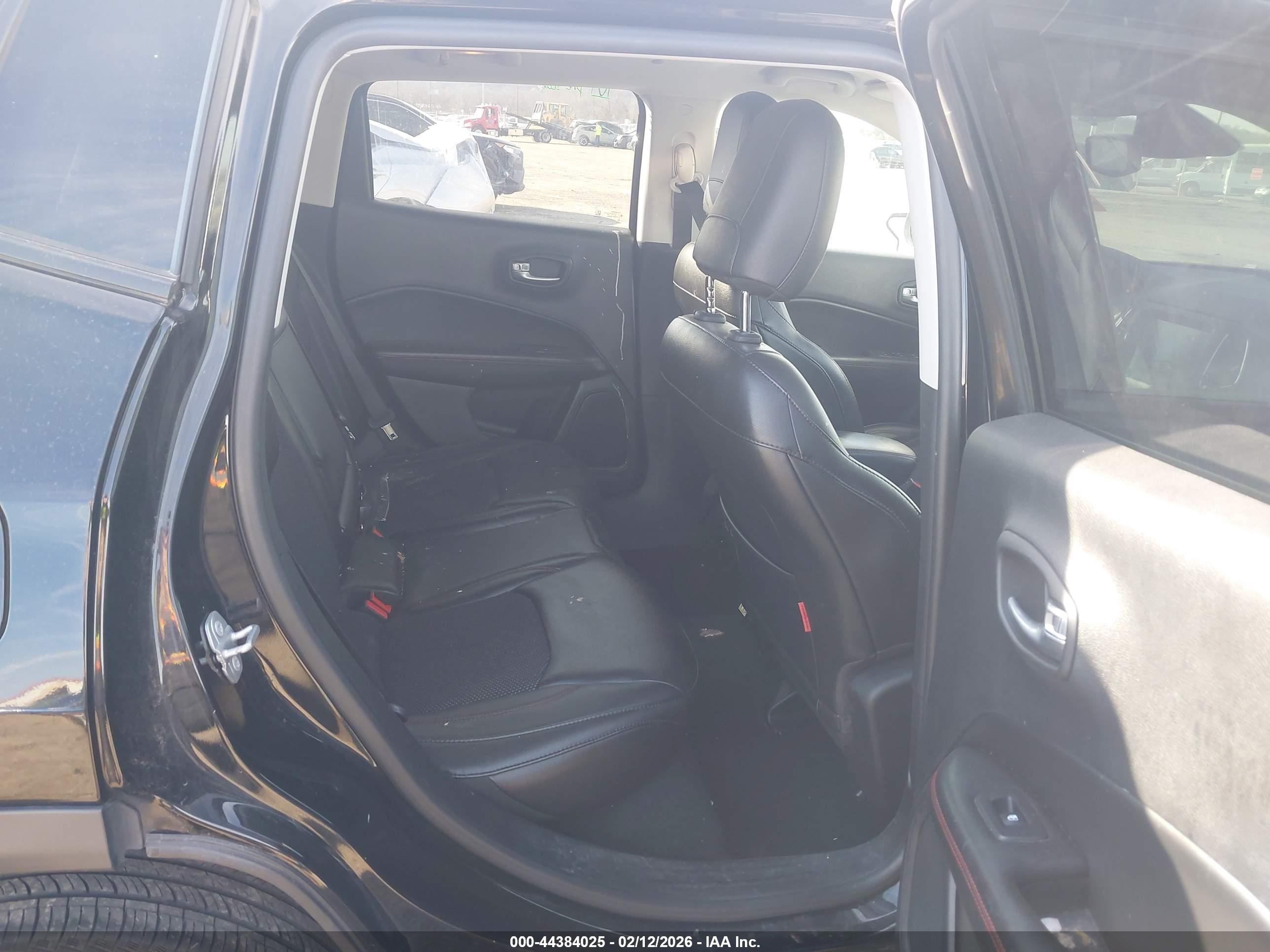 2018 Jeep Compass Trailhawk 4x4 Black vin: 3C4NJDDB2JT442031