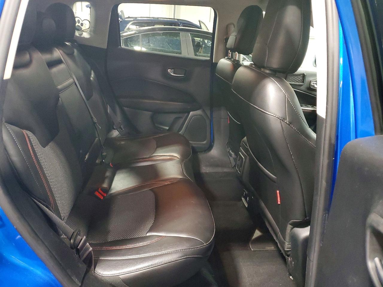 2018 Jeep Compass Trailhawk Blue vin: 3C4NJDDB3JT484854