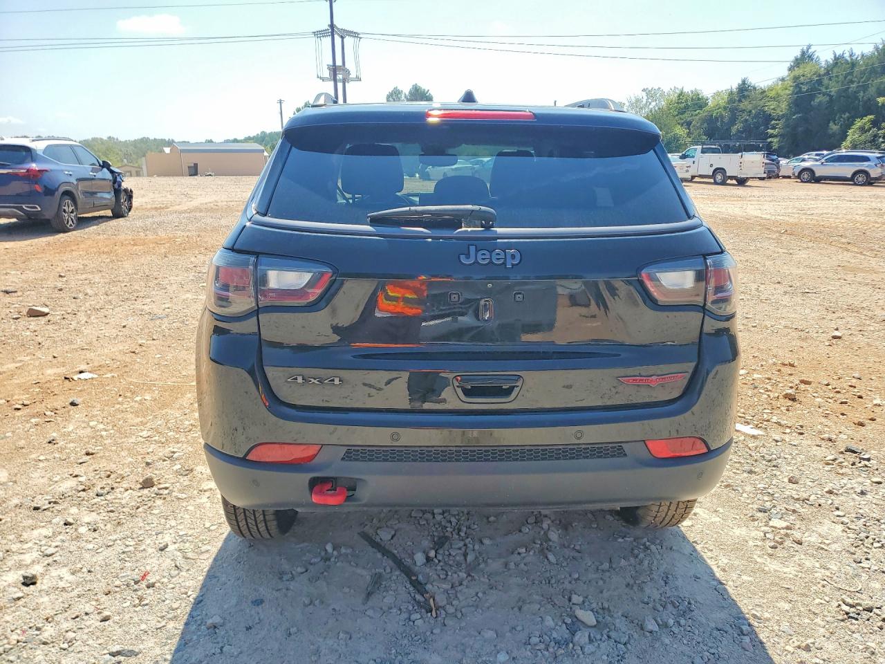 2022 Jeep Compass Trailhawk Black vin: 3C4NJDDB4NT143758