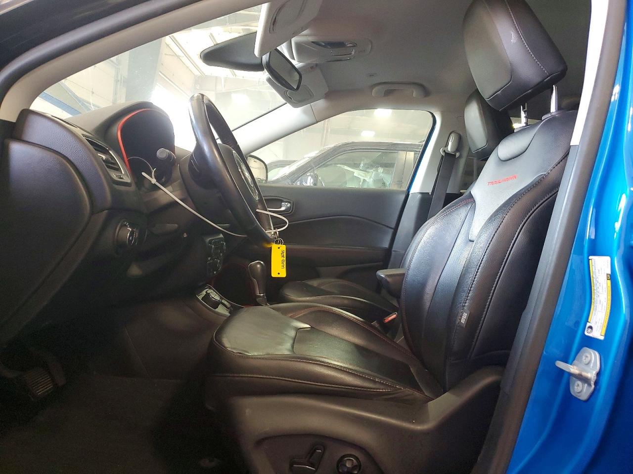 2018 Jeep Compass Trailhawk Blue vin: 3C4NJDDB5JT343462