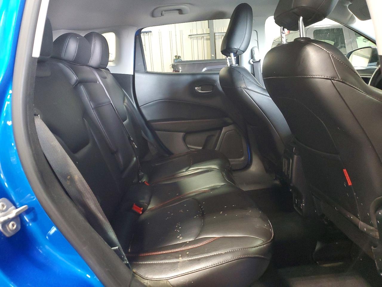 2018 Jeep Compass Trailhawk Blue vin: 3C4NJDDB5JT343462