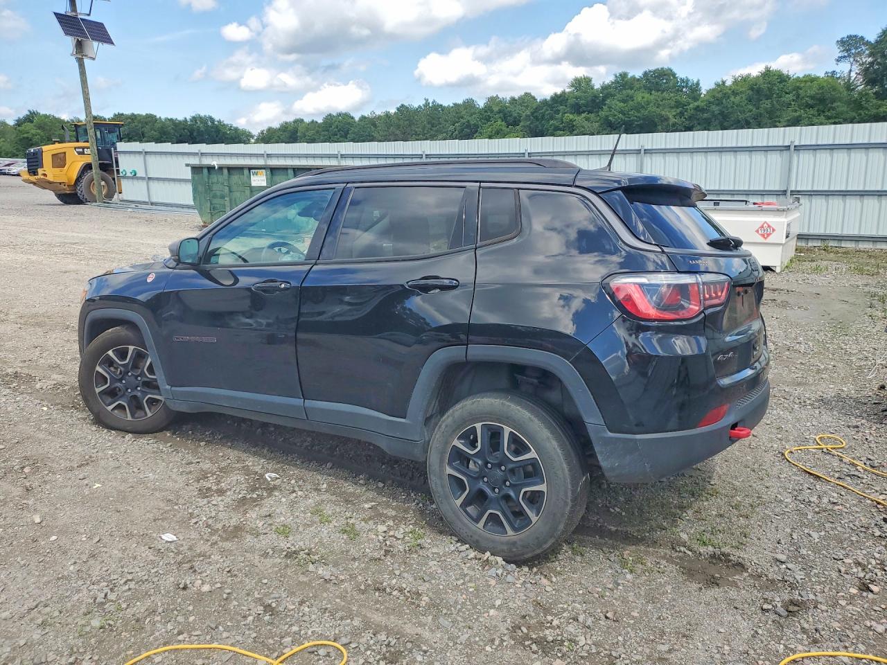2019 Jeep Compass Trailhawk Black vin: 3C4NJDDB6KT660586