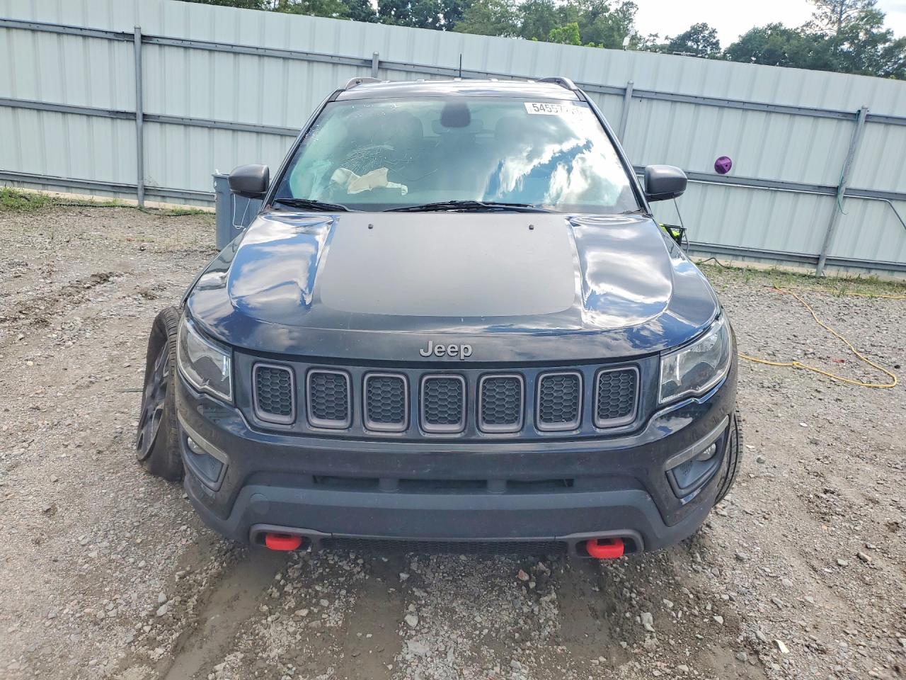 2019 Jeep Compass Trailhawk Black vin: 3C4NJDDB6KT660586