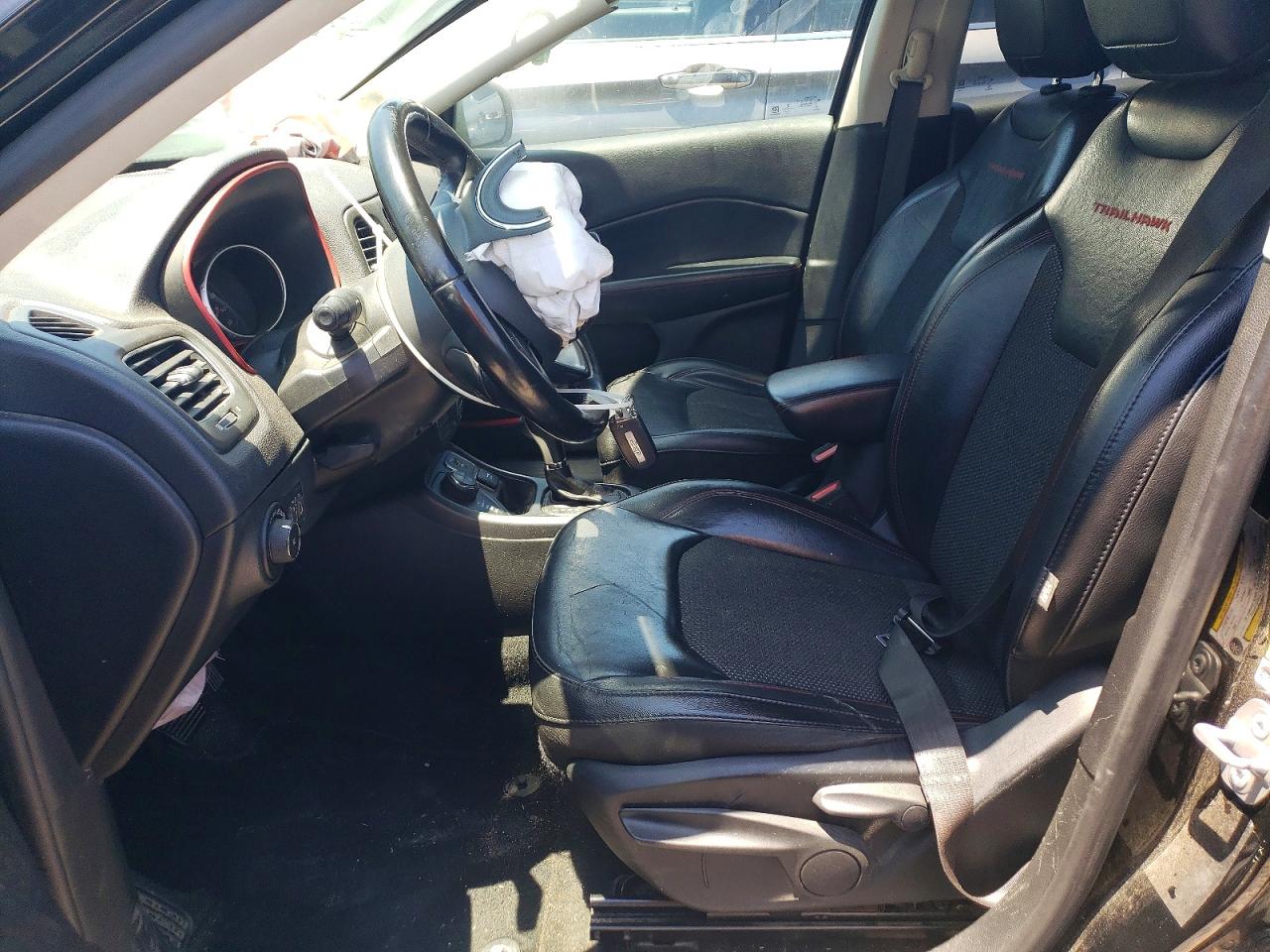2019 Jeep Compass Trailhawk Black vin: 3C4NJDDB6KT660586