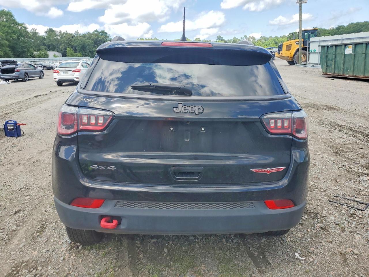 2019 Jeep Compass Trailhawk Black vin: 3C4NJDDB6KT660586