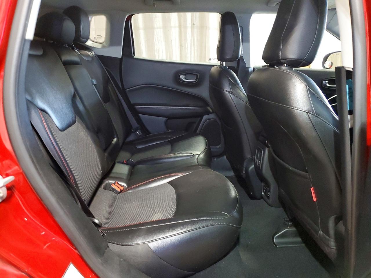 2020 Jeep Compass Trailhawk Red vin: 3C4NJDDB6LT214536