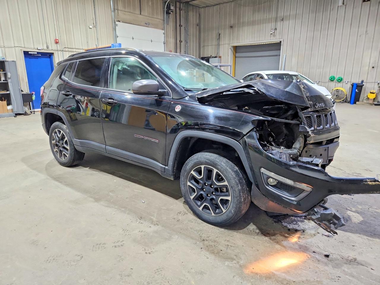2020 Jeep Compass Trailhawk Black vin: 3C4NJDDB7LT234648