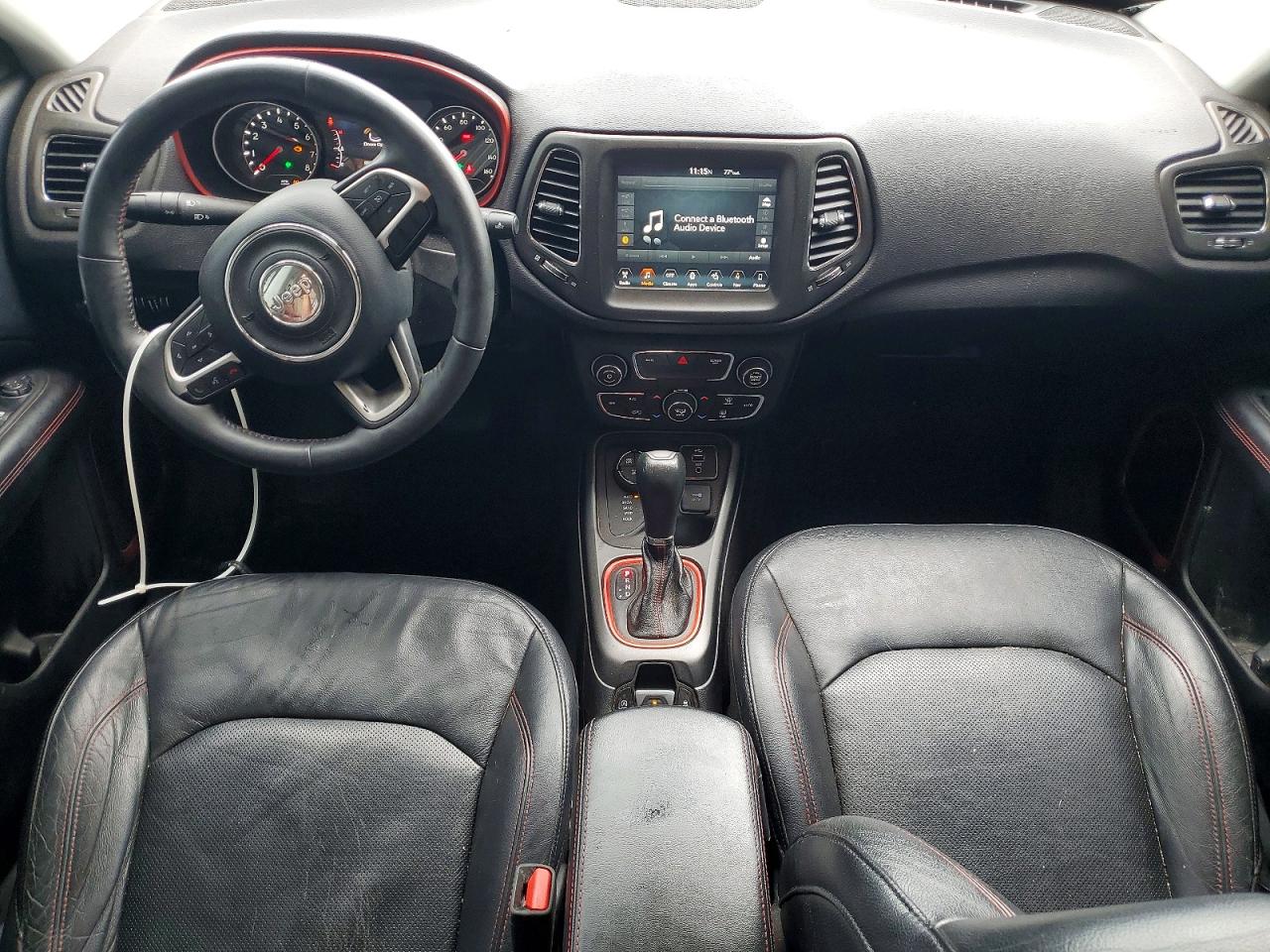2017 Jeep Compass Trailhawk Серый vin: 3C4NJDDB8HT640414