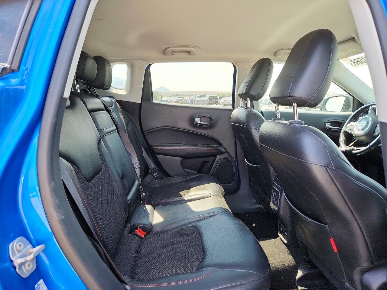 2018 Jeep Compass Trailhawk Синий vin: 3C4NJDDBXJT232745