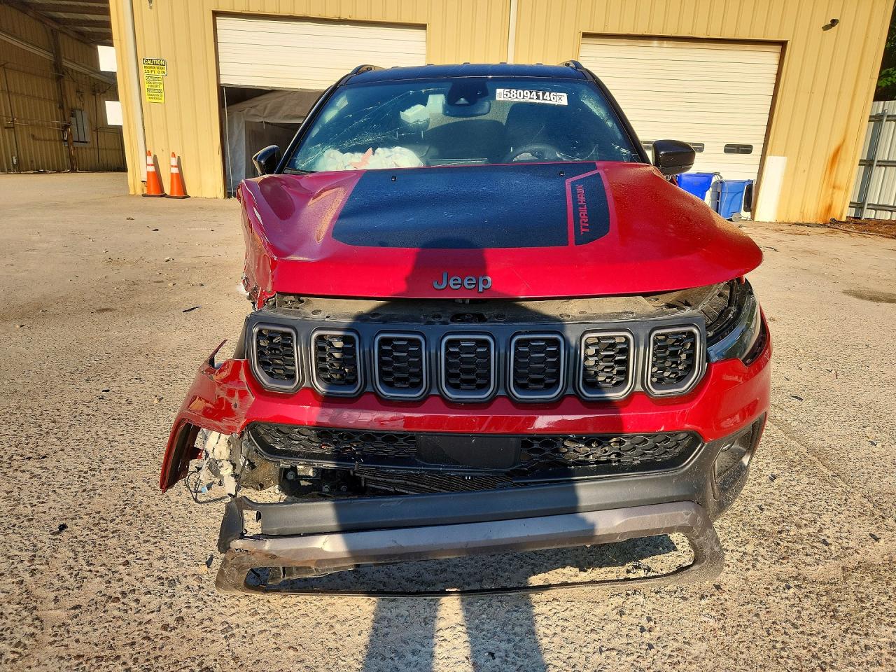 2025 Jeep Compass Trailhawk Red vin: 3C4NJDDN0ST522732