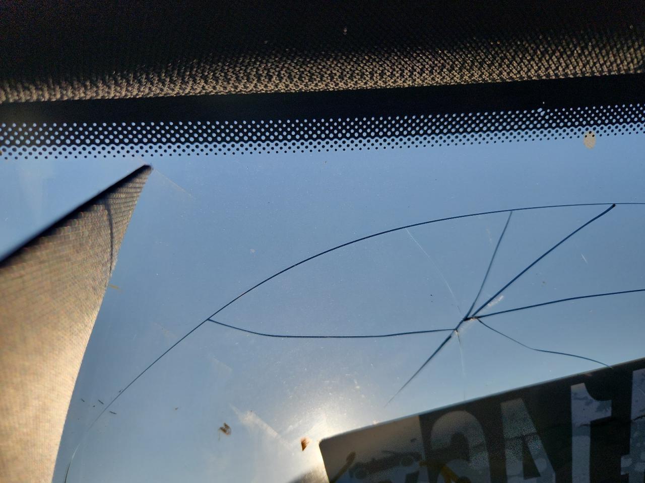 2025 Jeep Compass Trailhawk Red vin: 3C4NJDDN0ST522732 Damage: Windshield, Broken, Replacement Required
