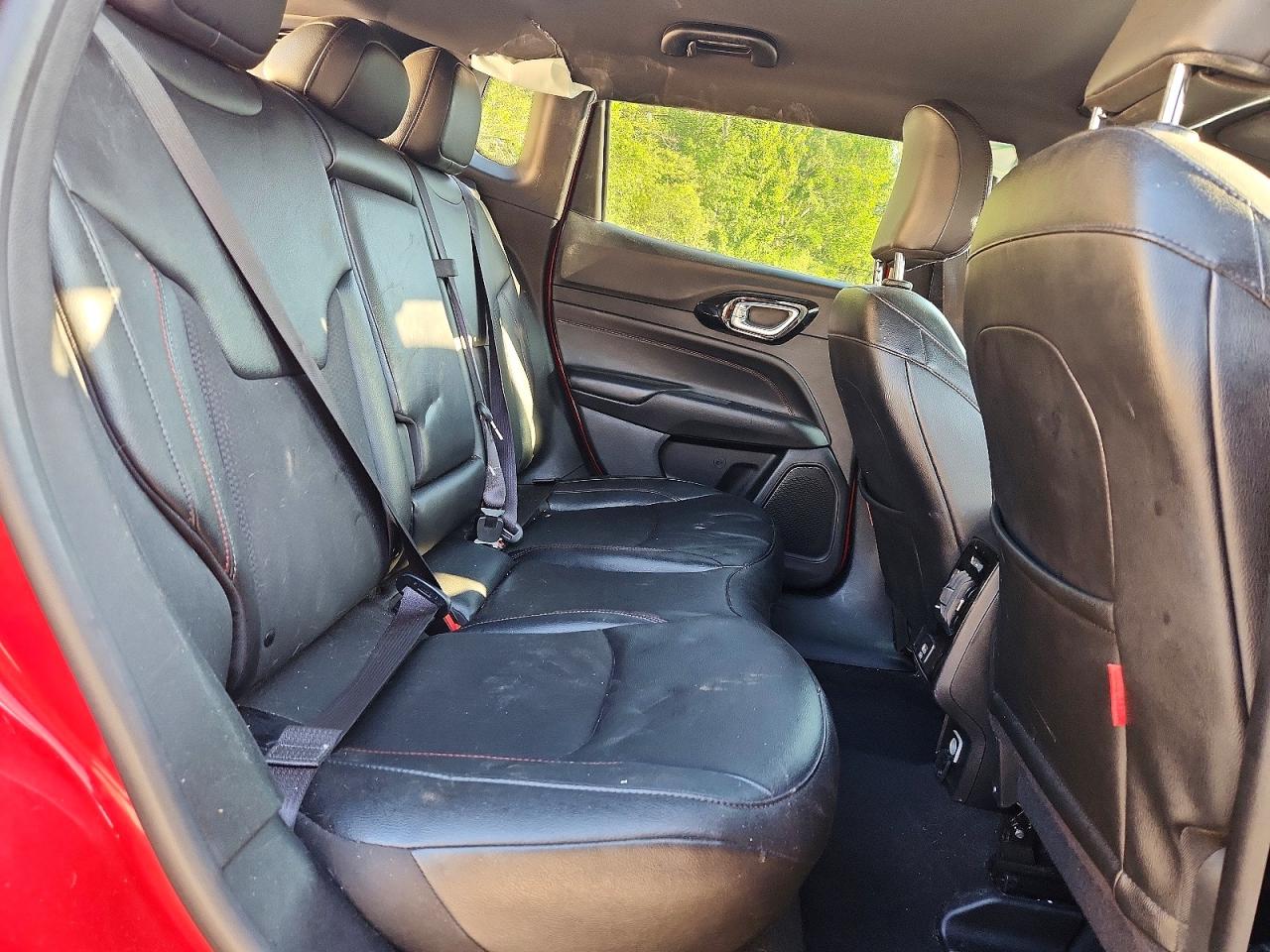 2025 Jeep Compass Trailhawk Red vin: 3C4NJDDN0ST522732