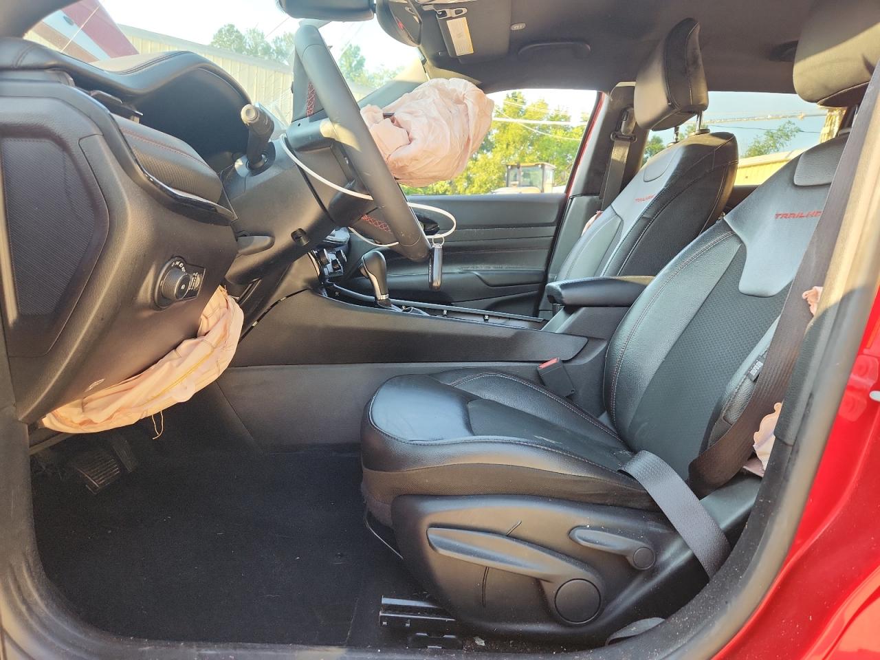 2025 Jeep Compass Trailhawk Red vin: 3C4NJDDN0ST522732 Damage: Airbag - Front Left, Deployed, Replacement Required