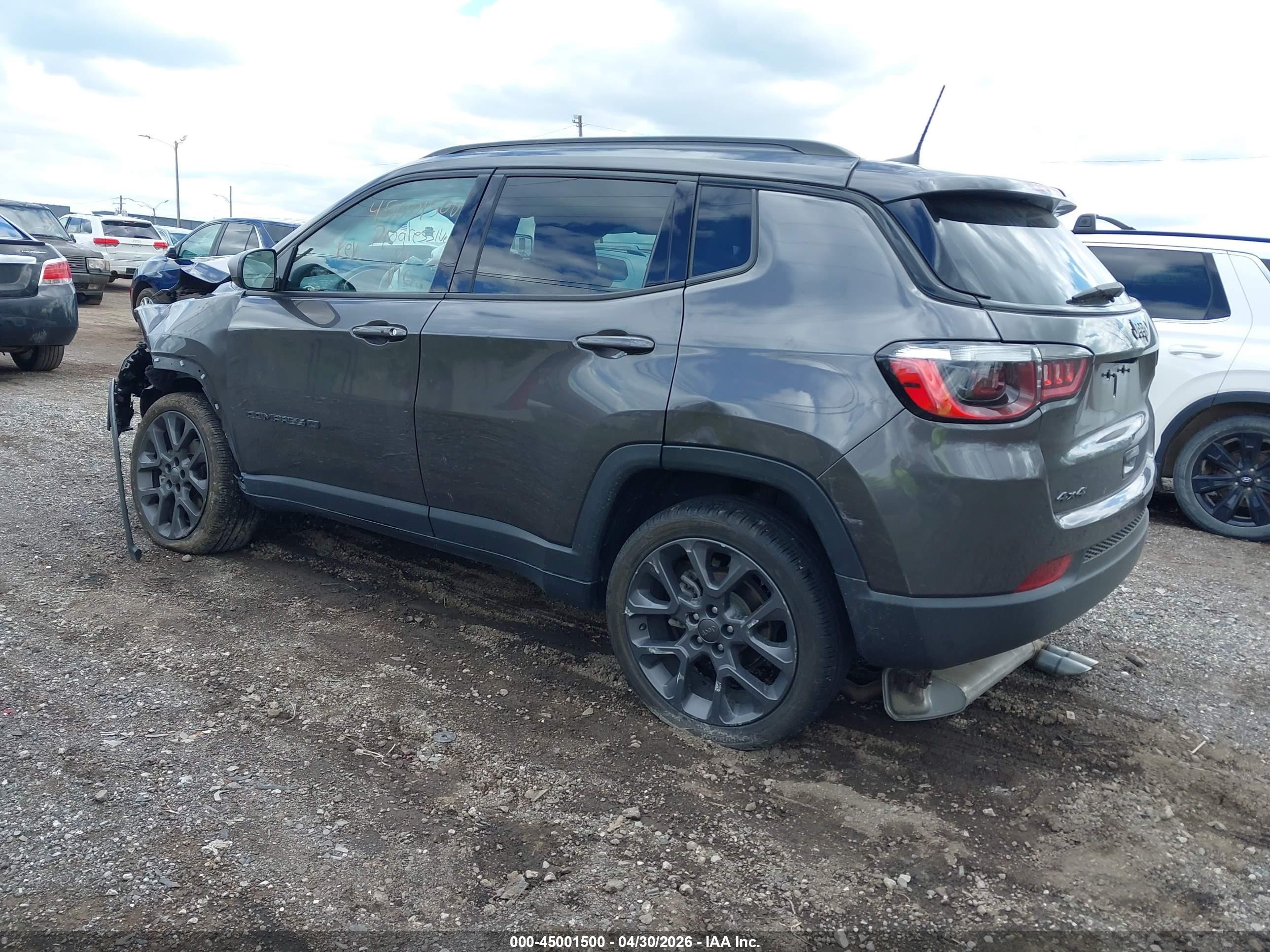 2021 Jeep Compass 80th Anniversary 4x4 Gray vin: 3C4NJDEB2MT532685