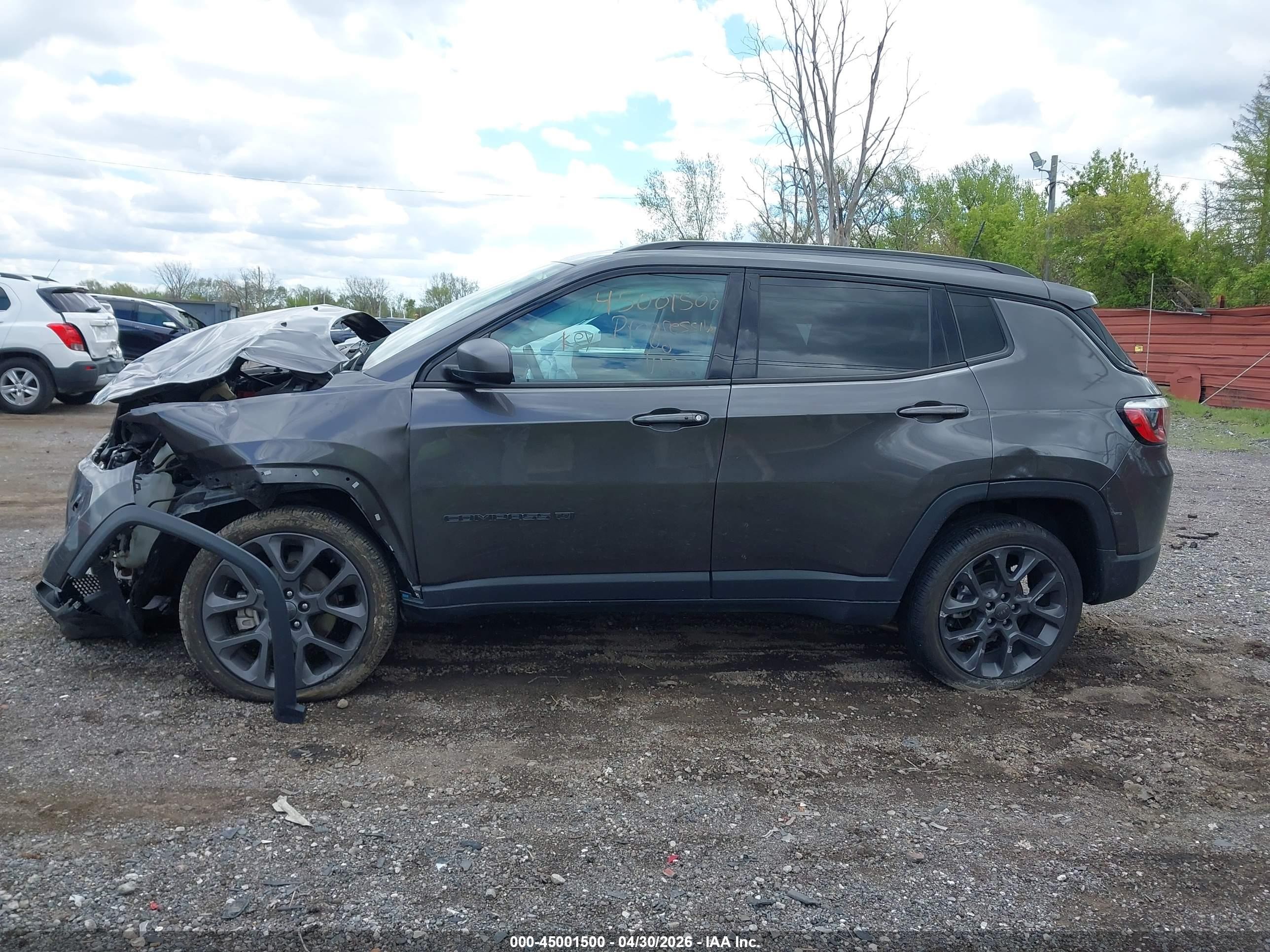 2021 Jeep Compass 80th Anniversary 4x4 Gray vin: 3C4NJDEB2MT532685
