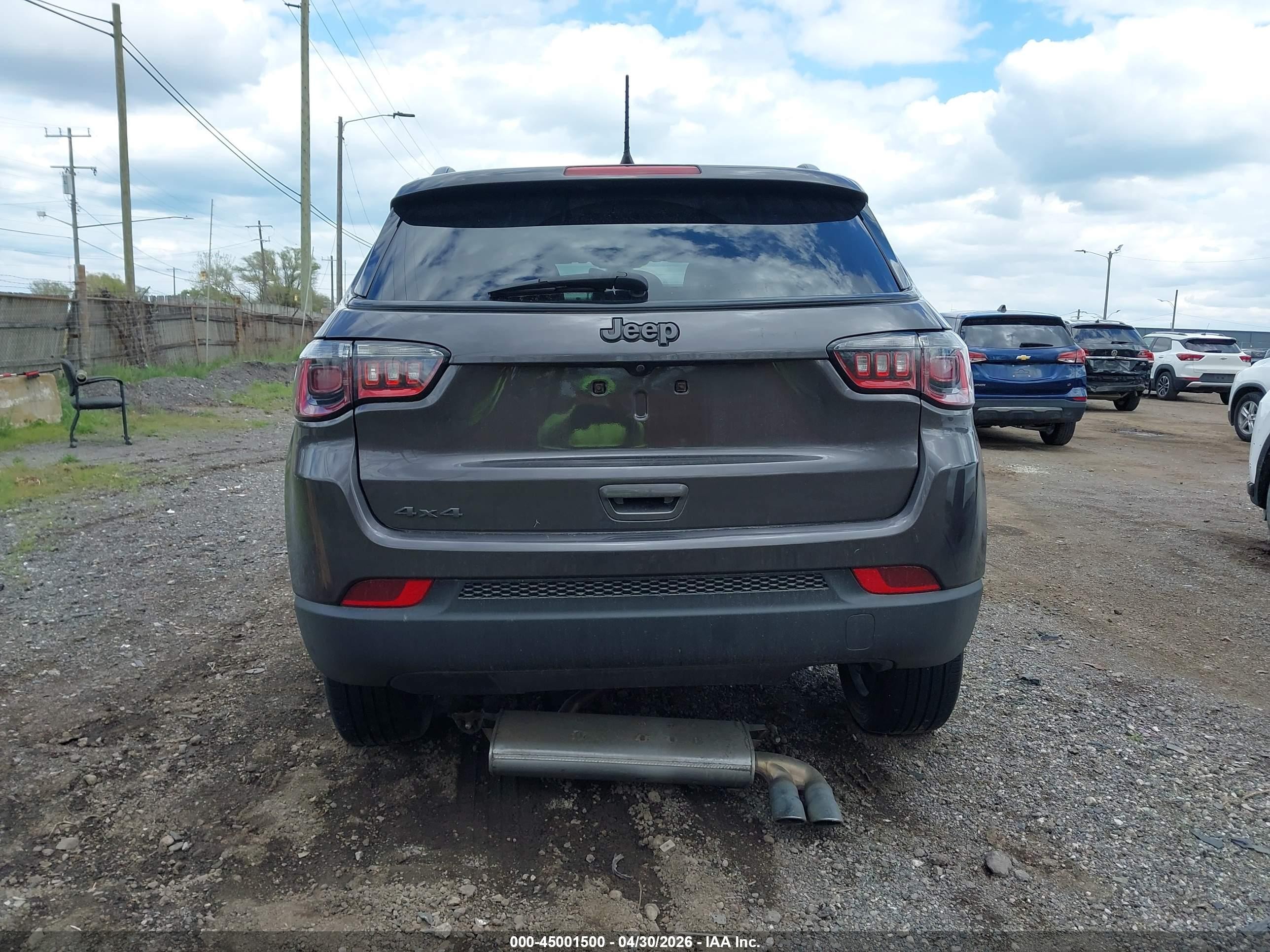 2021 Jeep Compass 80th Anniversary 4x4 Gray vin: 3C4NJDEB2MT532685