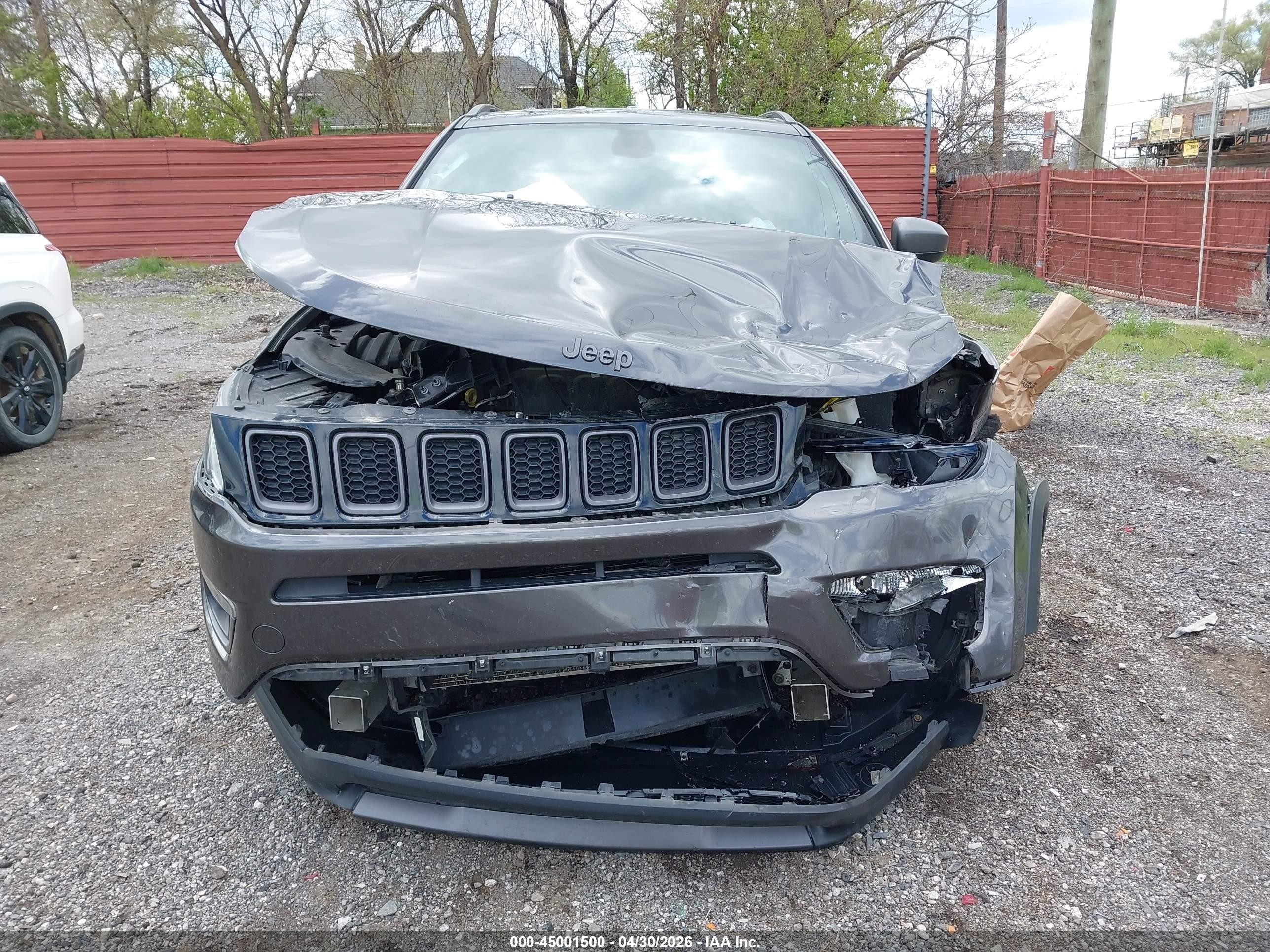 2021 Jeep Compass 80th Anniversary 4x4 Gray vin: 3C4NJDEB2MT532685
