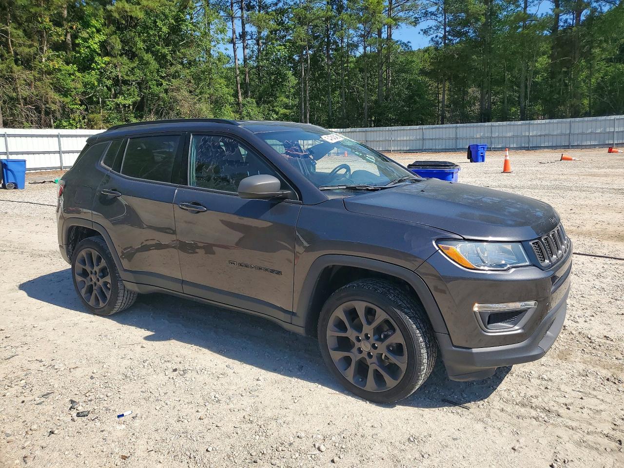2021 Jeep Compass 80th Edition Черный vin: 3C4NJDEBXMT601395