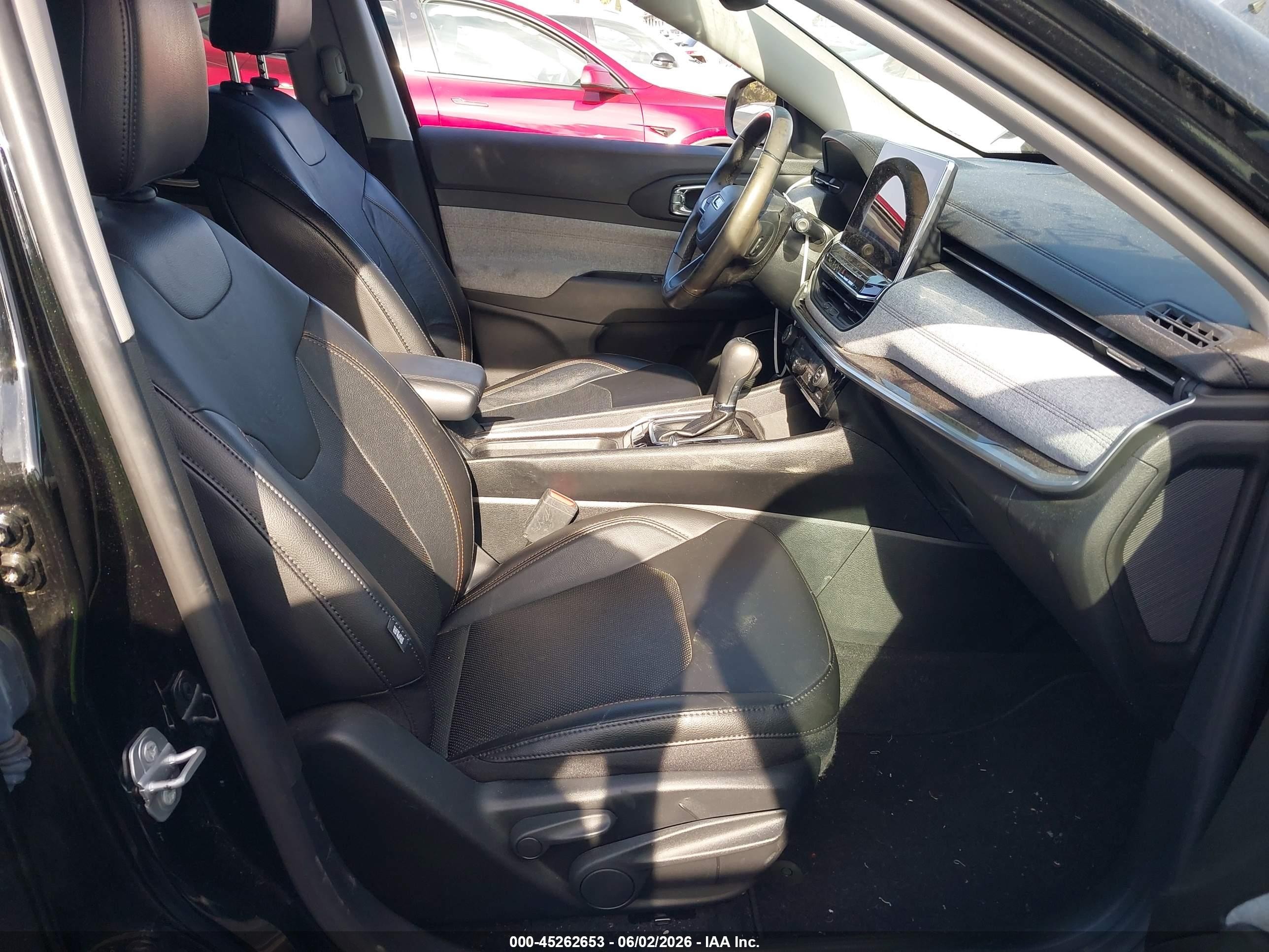 2022 Jeep Compass Latitude Lux 4x4 Black vin: 3C4NJDFB0NT177287