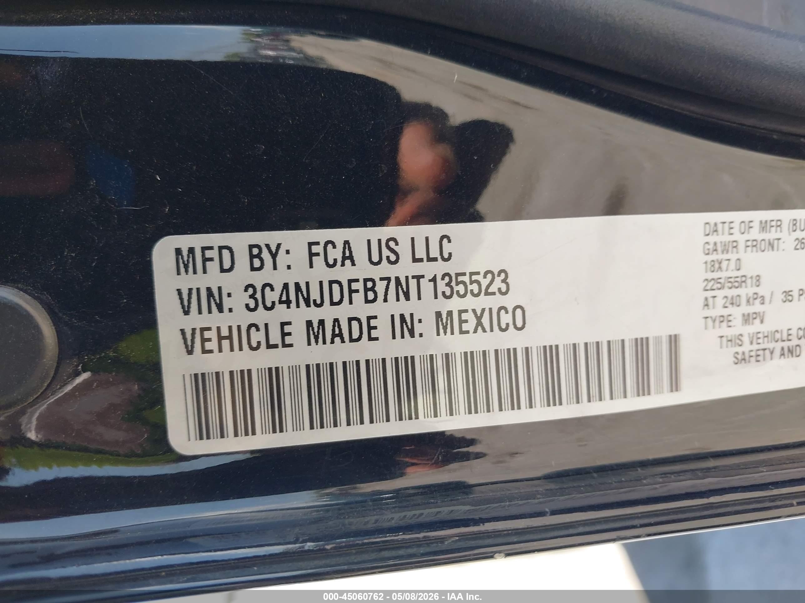 2022 Jeep Compass Latitude Lux 4x4 Black vin: 3C4NJDFB7NT135523