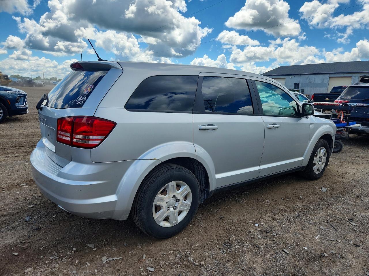 2012 Dodge Journey Se Silver vin: 3C4PDCAB0CT204812