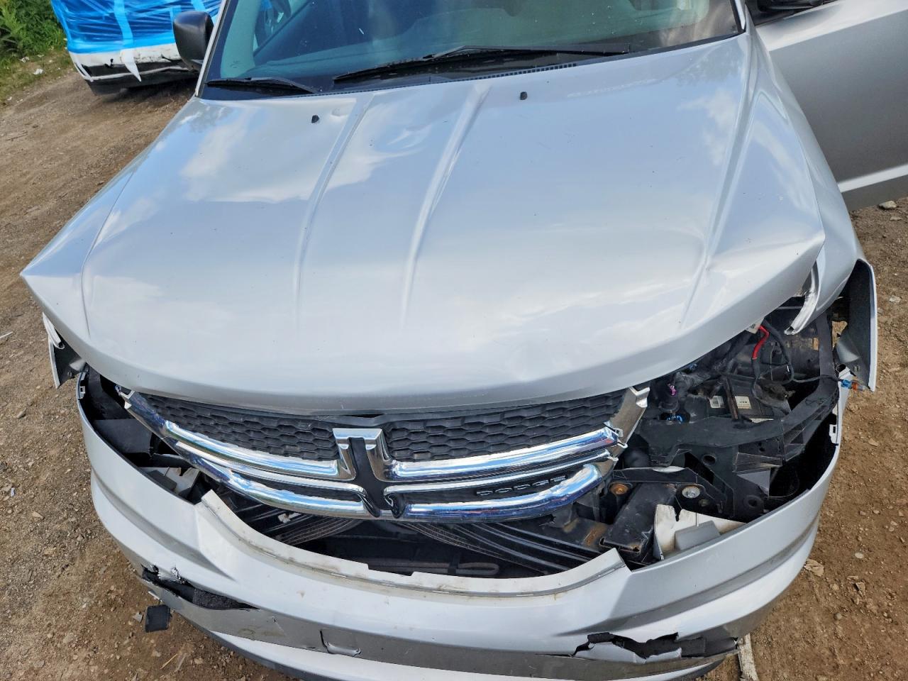 2012 Dodge Journey Se Silver vin: 3C4PDCAB0CT204812