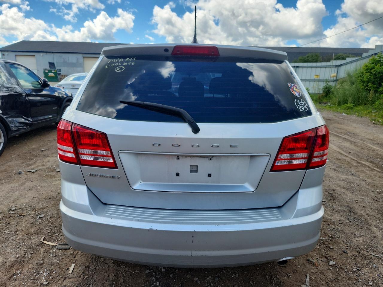 2012 Dodge Journey Se Silver vin: 3C4PDCAB0CT204812