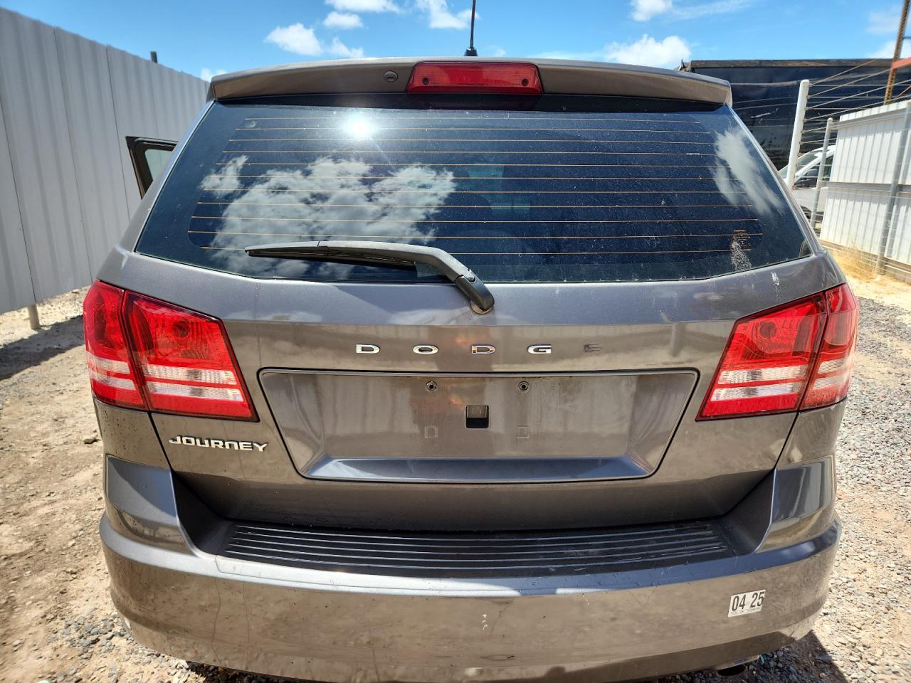 2013 Dodge Journey Se Угольный vin: 3C4PDCAB0DT563613 Damage: Liftgate Nameplate, Broken, Replacement Required