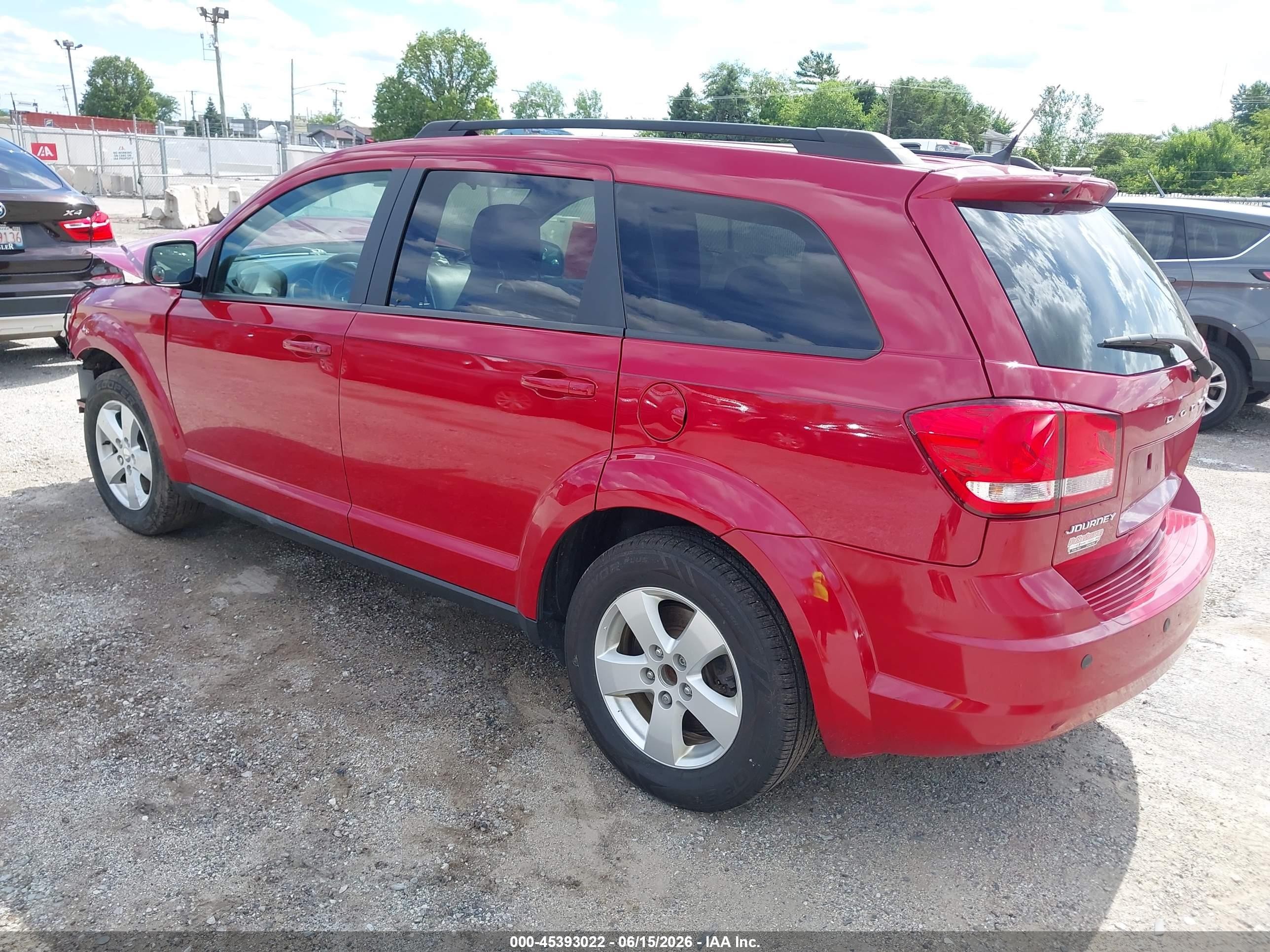 2013 Dodge Journey Se Red vin: 3C4PDCAB0DT600045