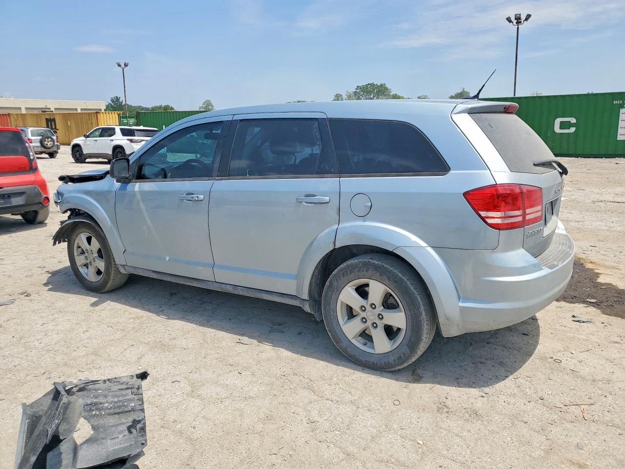 2013 Dodge Journey Se Blue vin: 3C4PDCAB0DT706866