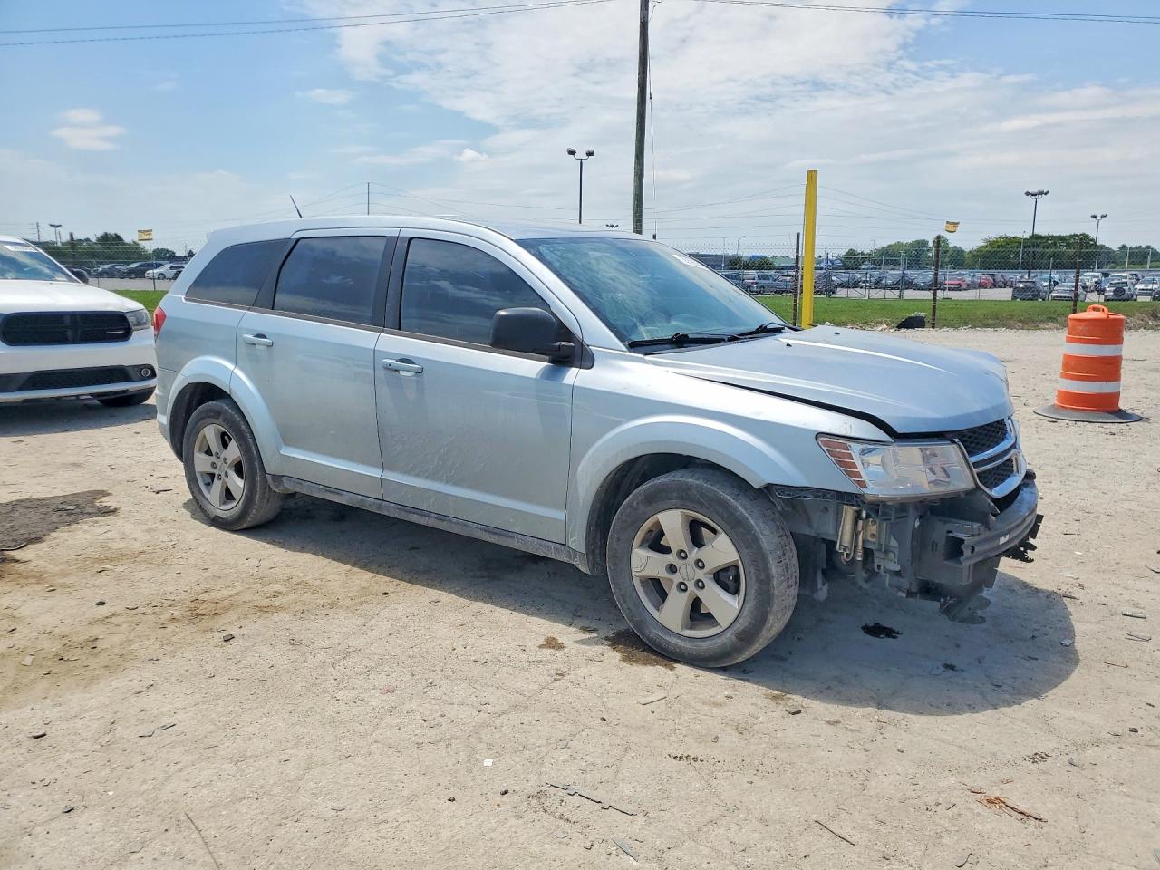 2013 Dodge Journey Se Blue vin: 3C4PDCAB0DT706866