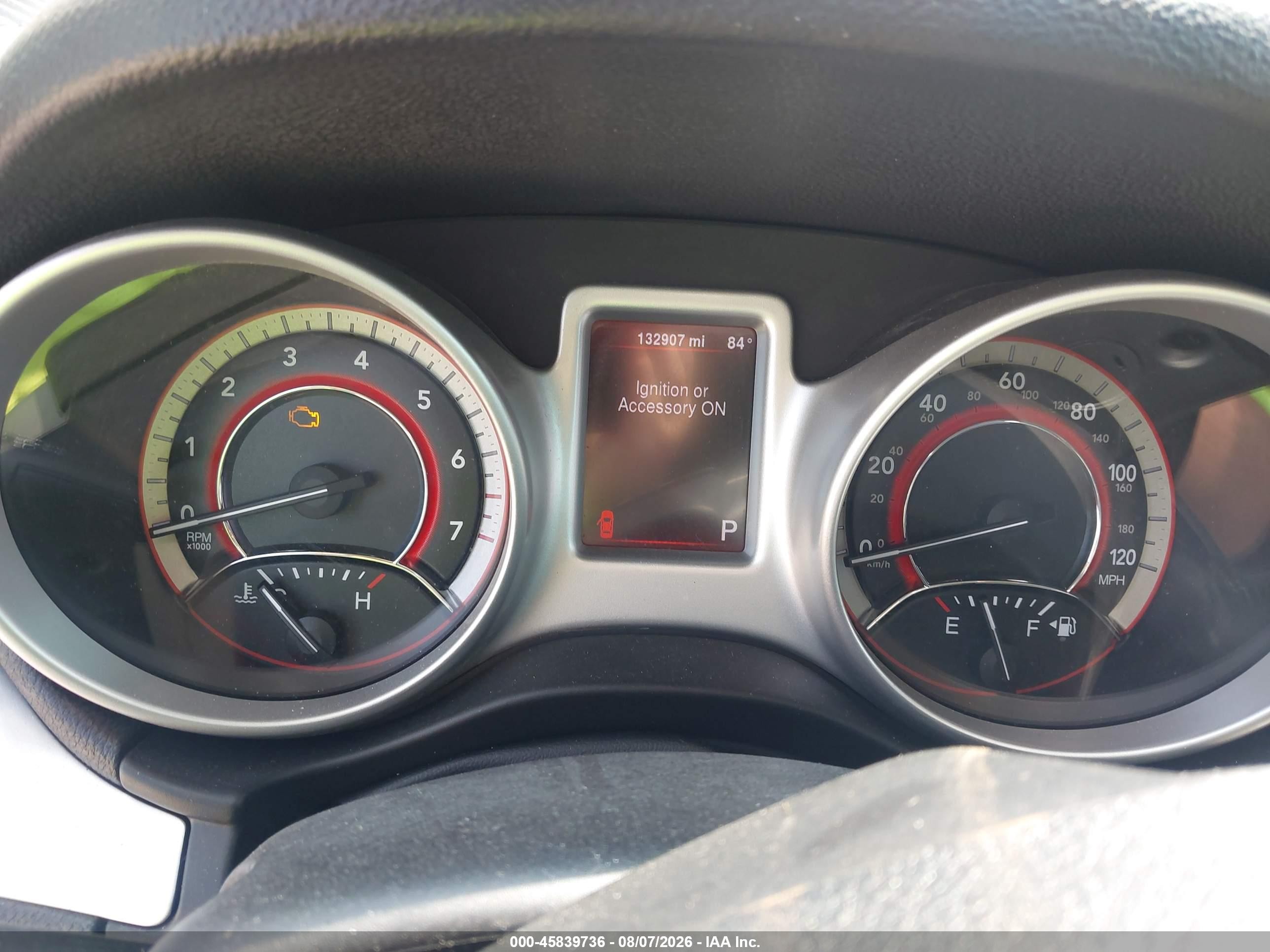 2013 Dodge Journey American Value Pkg Red vin: 3C4PDCAB0DT723439