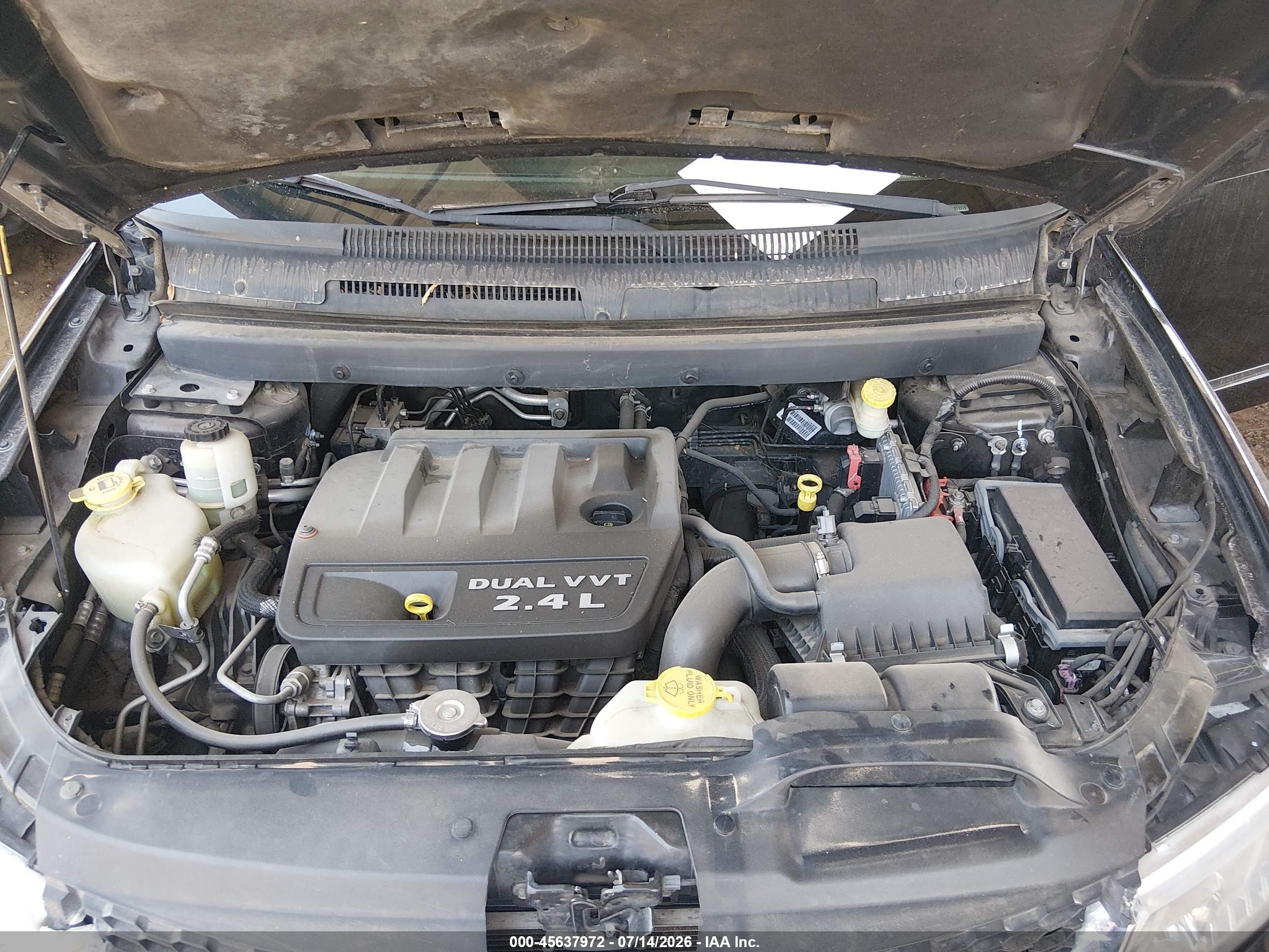 2013 Dodge Journey American Value Pkg Black vin: 3C4PDCAB0DT723862