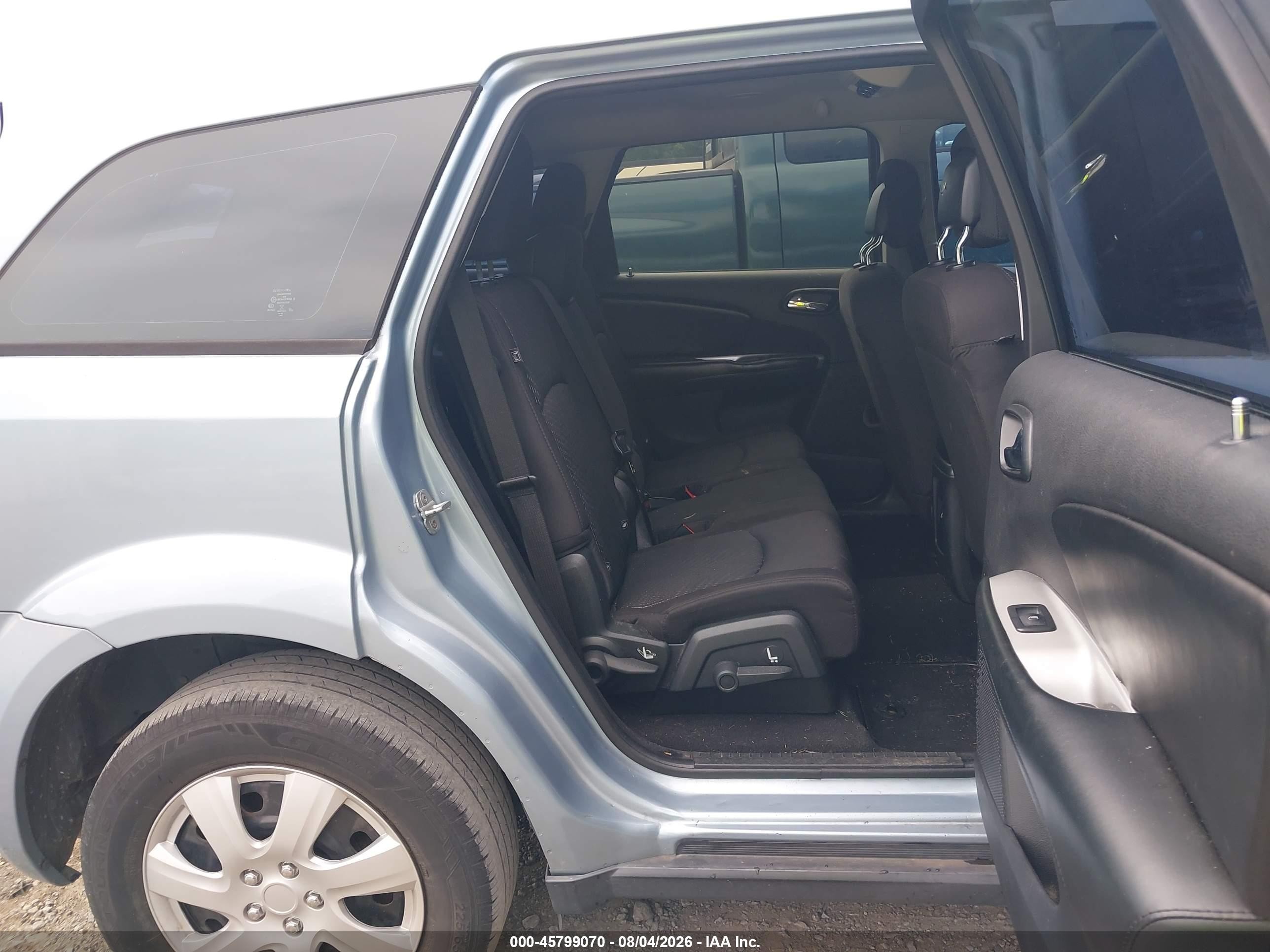 2013 Dodge Journey American Value Pkg Light Blue vin: 3C4PDCAB0DT728625