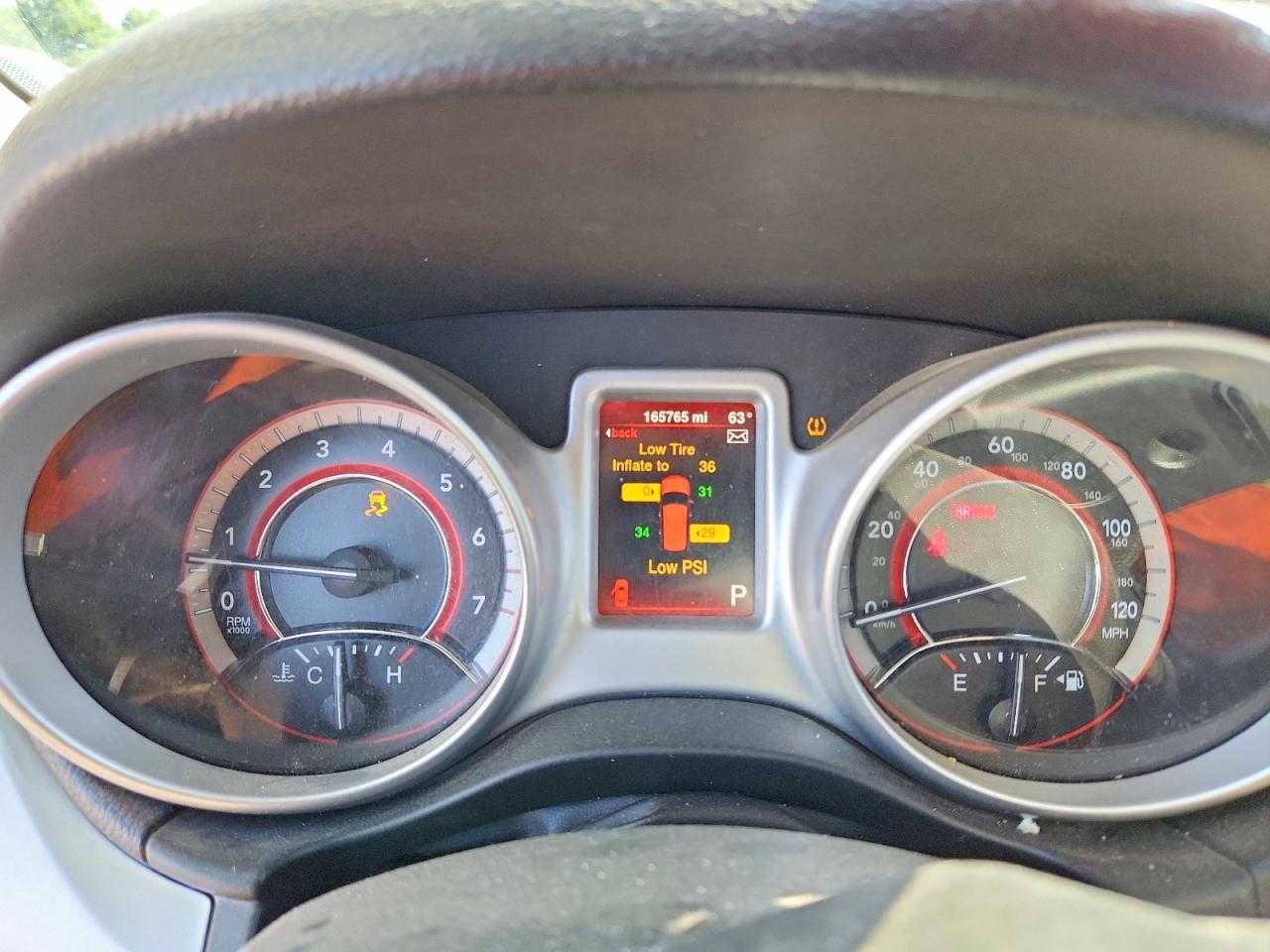 2014 Dodge Journey Se Orange vin: 3C4PDCAB0ET134036