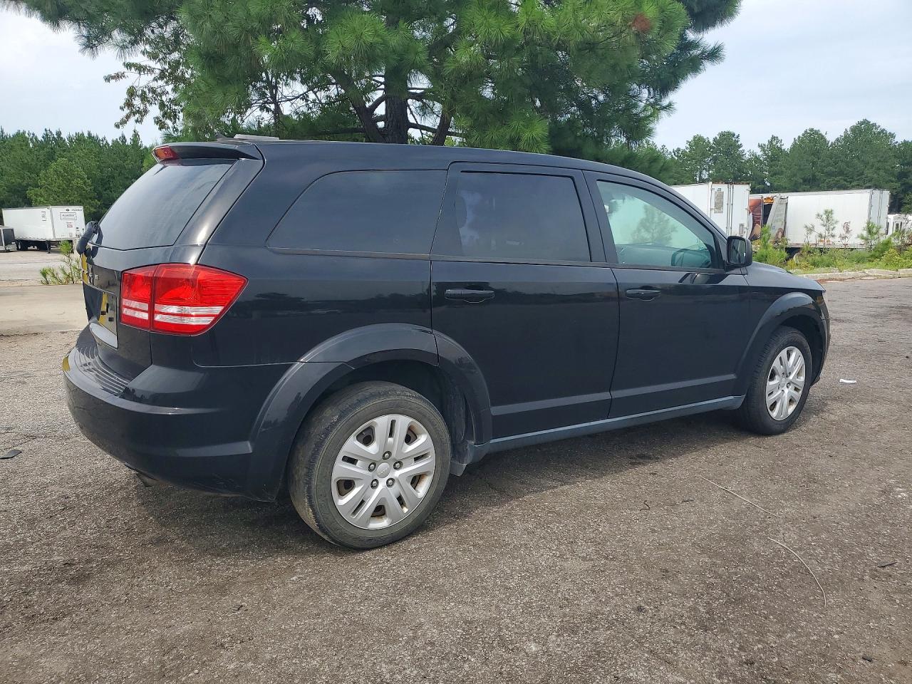 2014 Dodge Journey Se Черный vin: 3C4PDCAB0ET156862