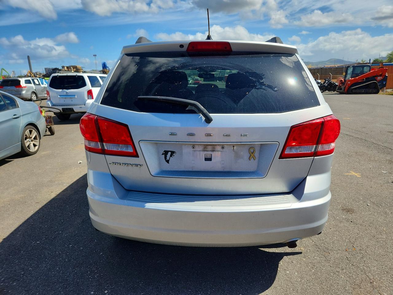 2014 Dodge Journey Se Silver vin: 3C4PDCAB0ET172463