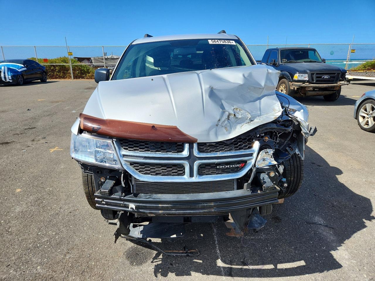 2014 Dodge Journey Se Silver vin: 3C4PDCAB0ET172463