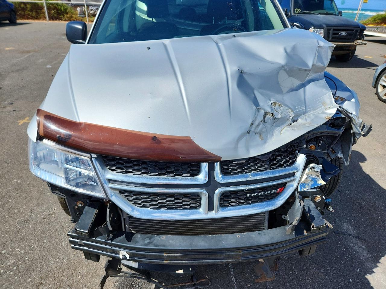 2014 Dodge Journey Se Silver vin: 3C4PDCAB0ET172463